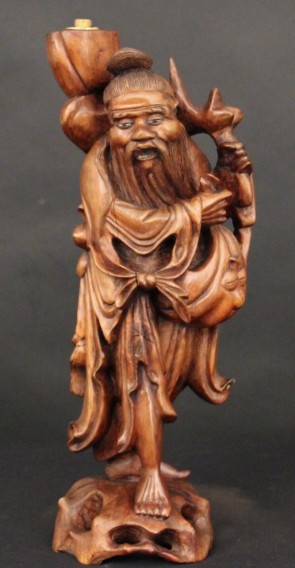 Chinese root carving