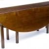 Cherry wood drop leaf table