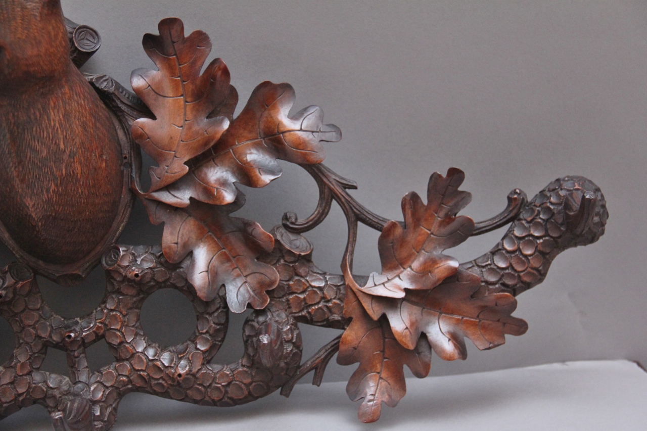 19th Century black forest coat rack Martlesham Antiques