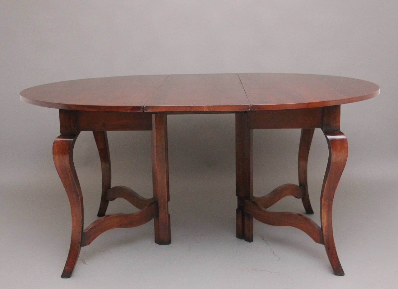 Cherry wood extending dining table Martlesham Antiques