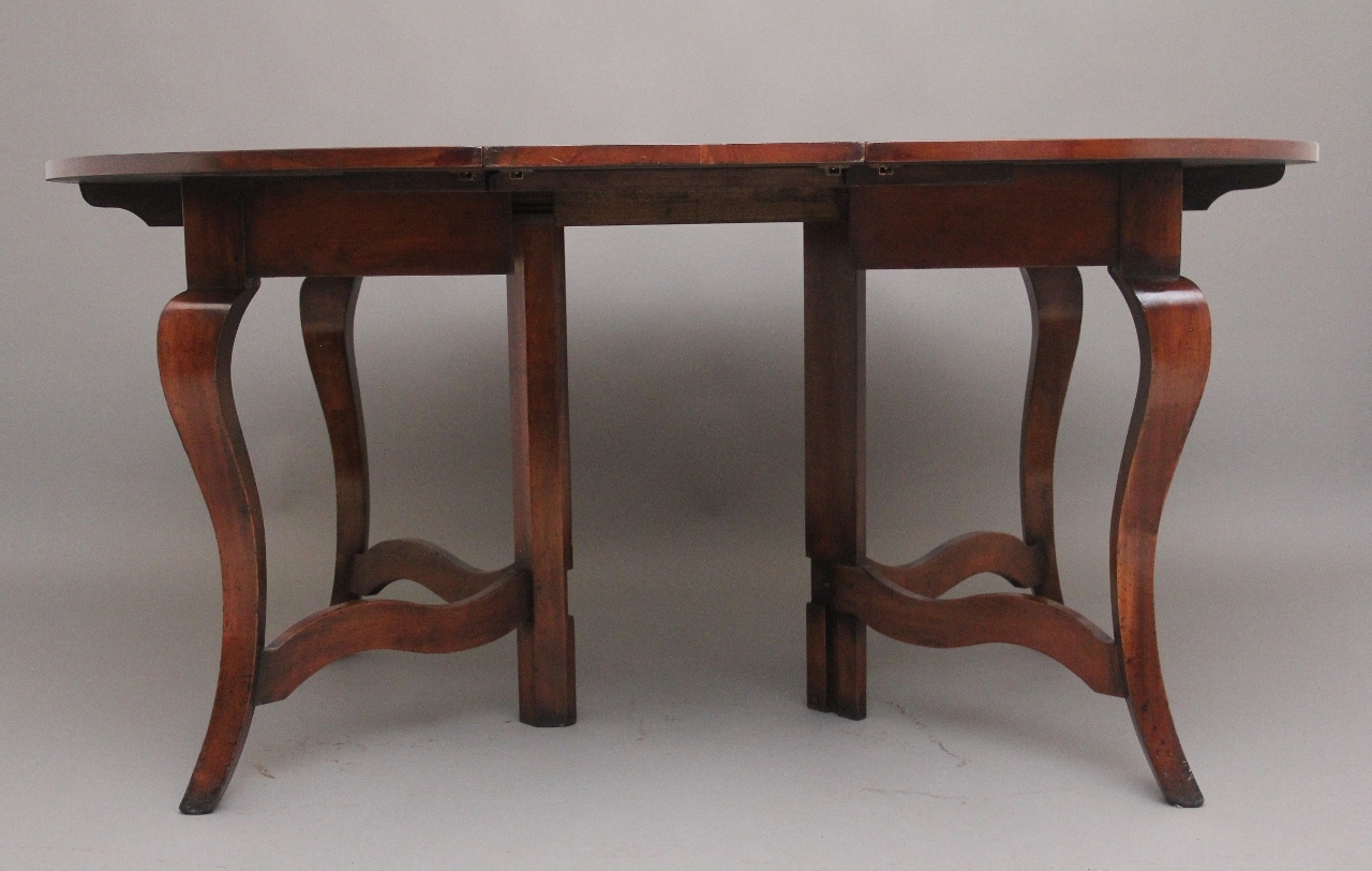 Cherry wood extending dining table Martlesham Antiques