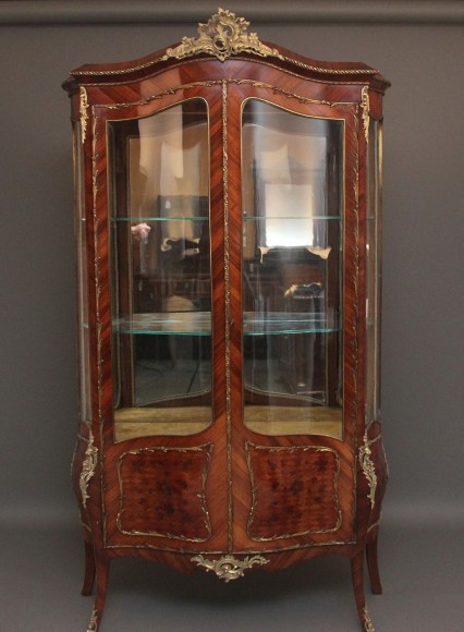 19th century shop china cabinet